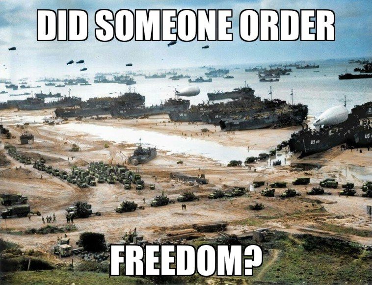 someone order freedom?
