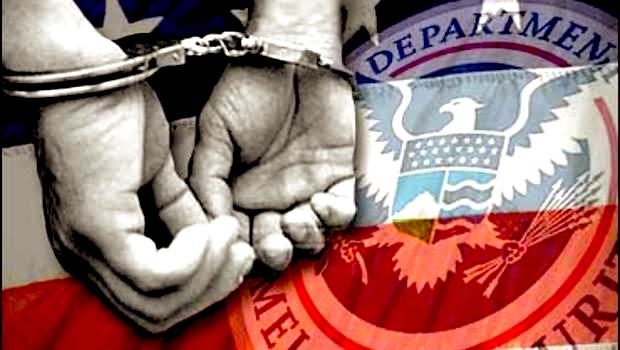 hands cuffed DHS