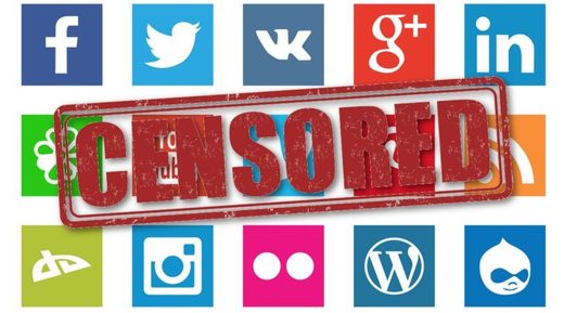 social media censored
