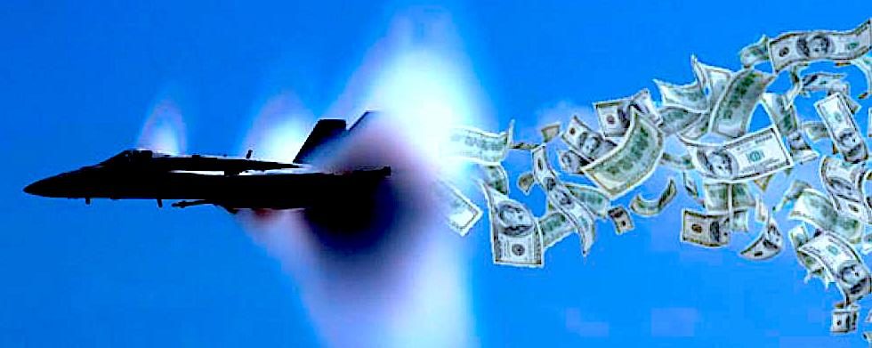 Jetting dollars