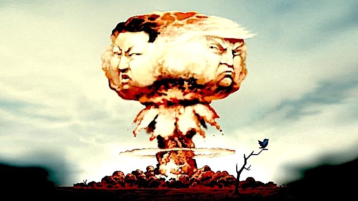Click to enlarge blast cloud TrumpKim