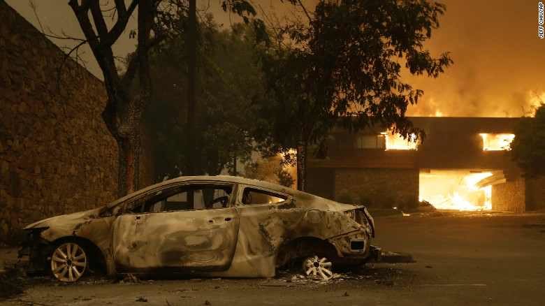 Northern California wildfire