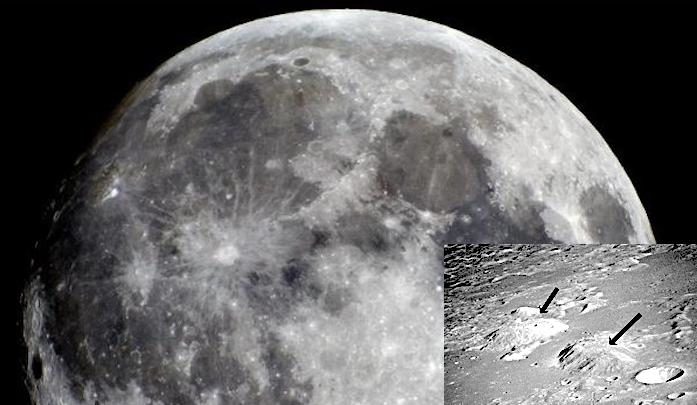 moon and volcanos