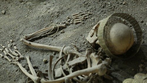 Click to enlarge Adorned skeleton in Turkey