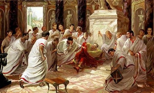 Click to enlarge Caesar assassination ides of March