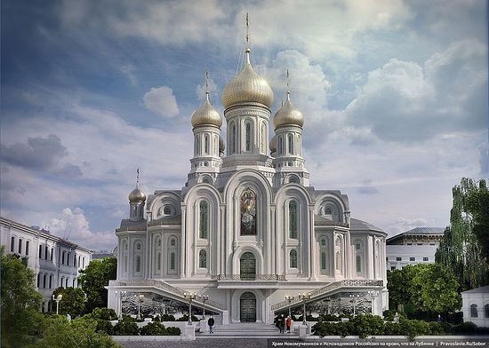 Temple of Resurrection  of Christ, Sretensky Monstry Russia