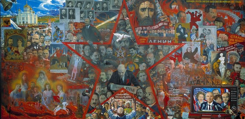 Russian revolution 1917 graffiti