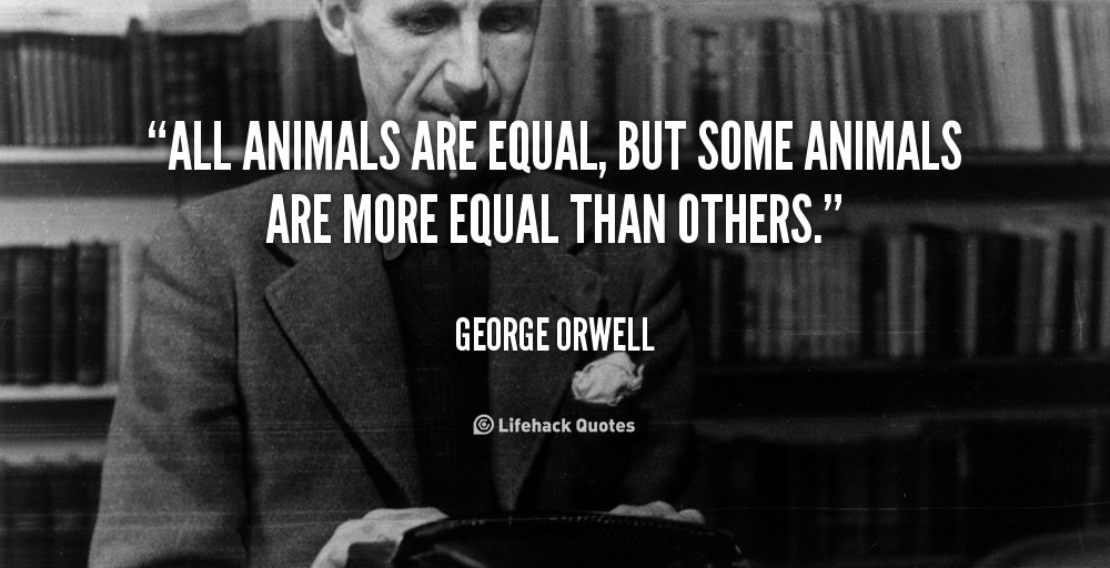Orwell Animal Farm quote