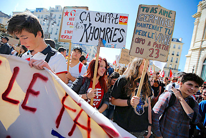Marseille protest