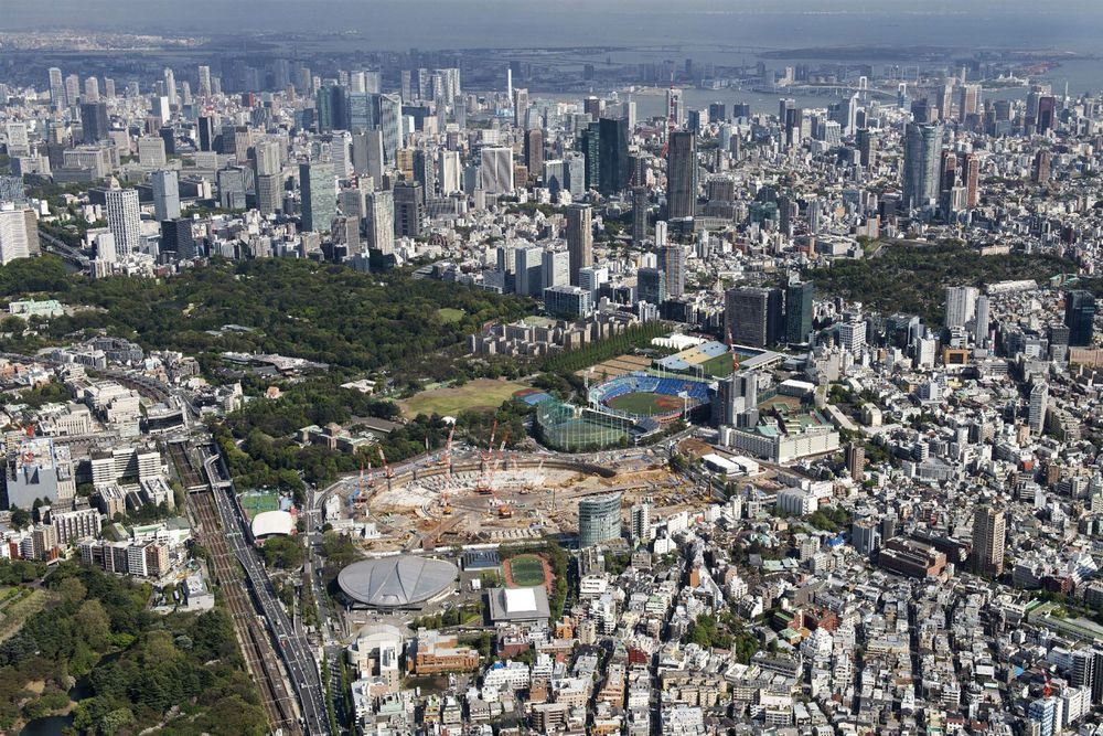 olympic stadium construction