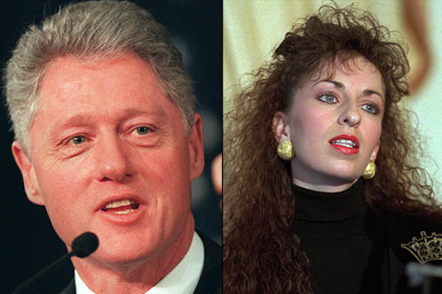 Click to enlarge Bill Clinton Paula Jones