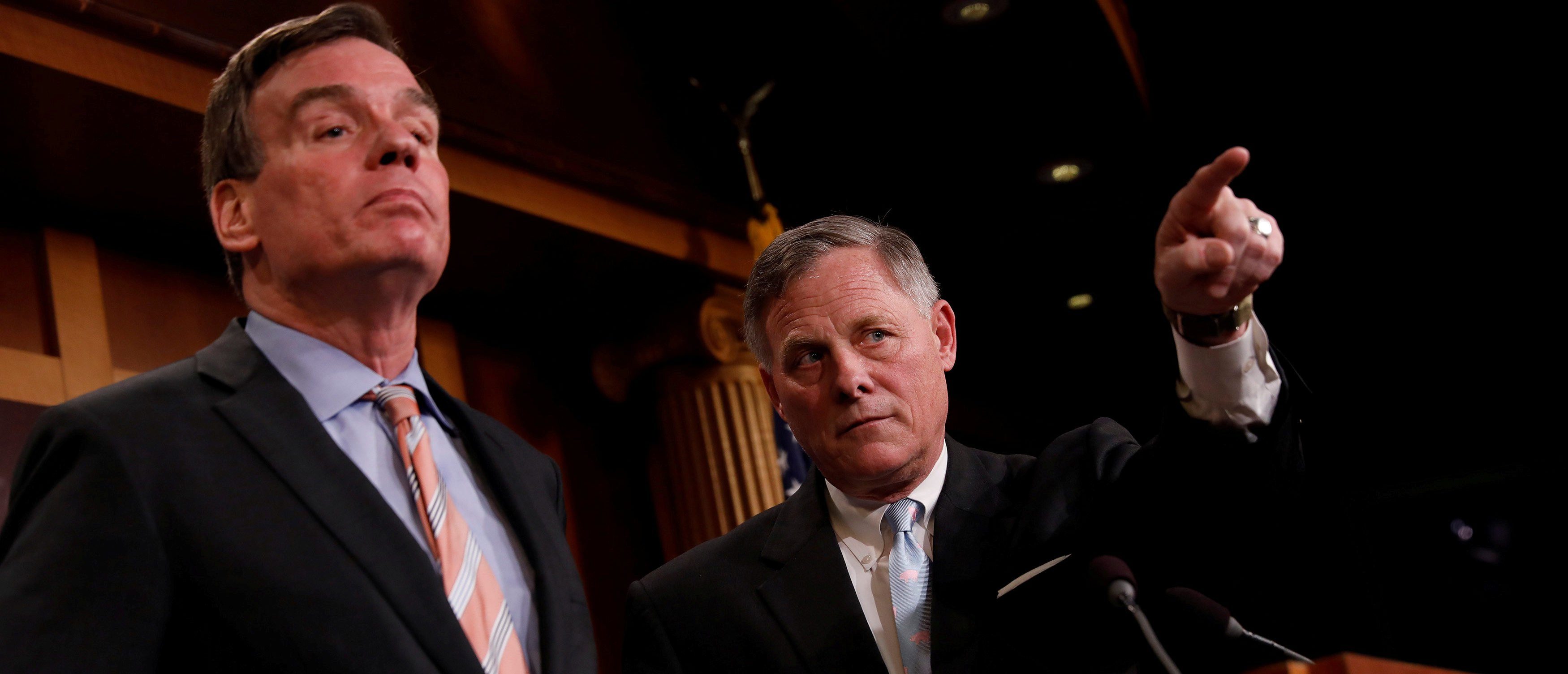 Richard Burr Mark Warner investigating Russia