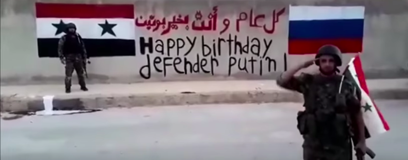 putin graffiti