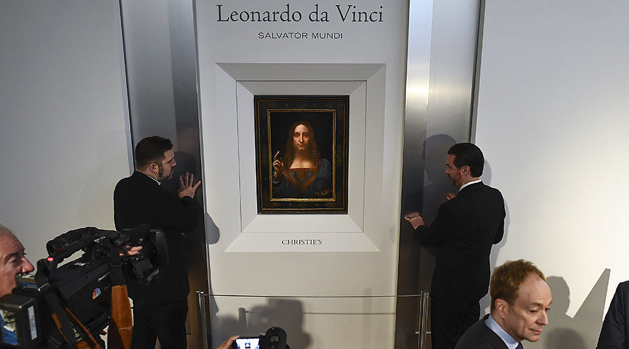 Click to enlarge Da Vinci Salvator Mundi