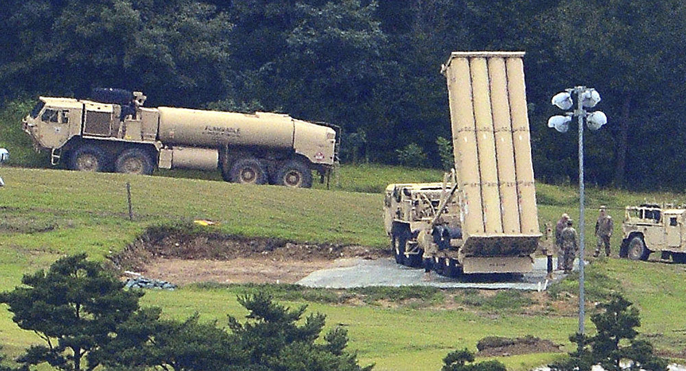 U.S. missile defense system THAAD