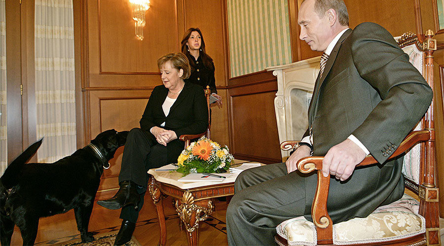 Click to enlarge putin koni merkel