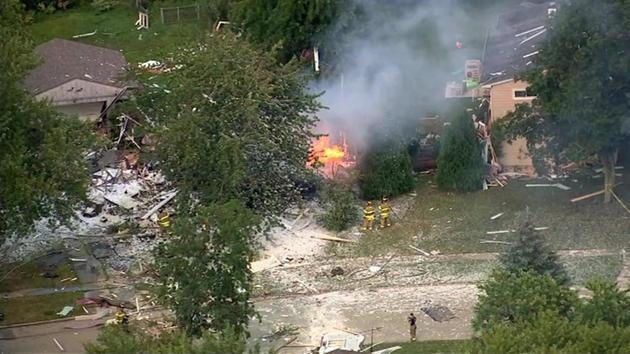 Illinois home explosion