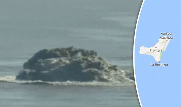 The underwater volcano near El Hierro is simmering