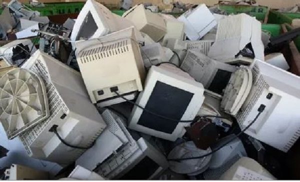pile of computers
