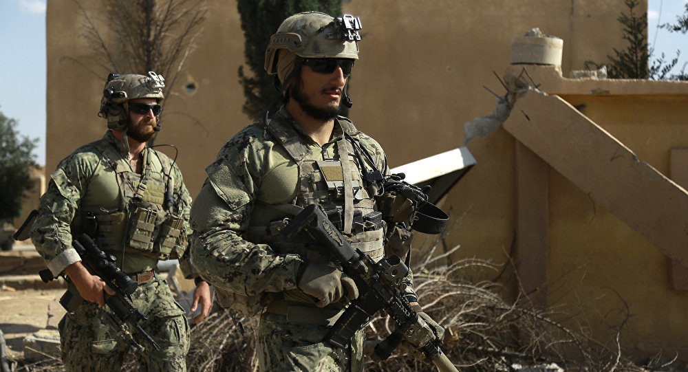Armed men in uniform