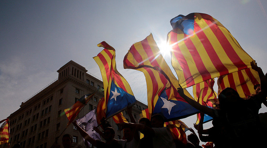 Catalonia flags