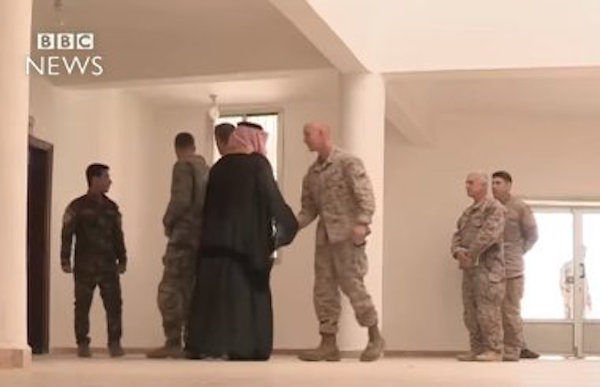 Click to enlarge US forces and ISIS