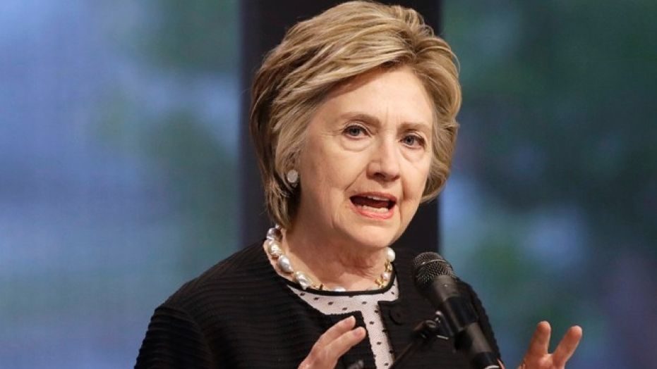 Click to enlarge Hillary Clinton referred to President Trump in an interview Friday as a “sexual assaulter” before dismissing the past allegations of sexual impropriety against her husband