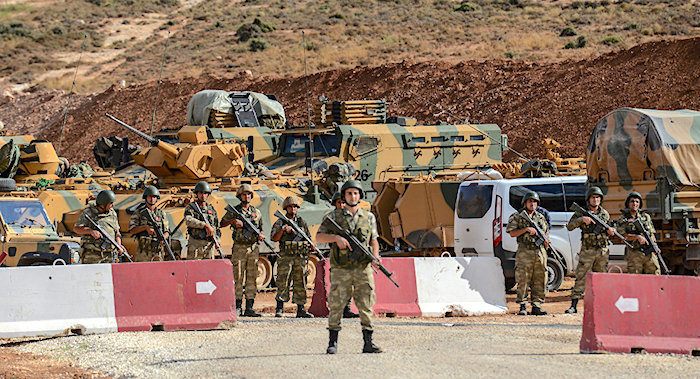 TurkishTroops Syrian border