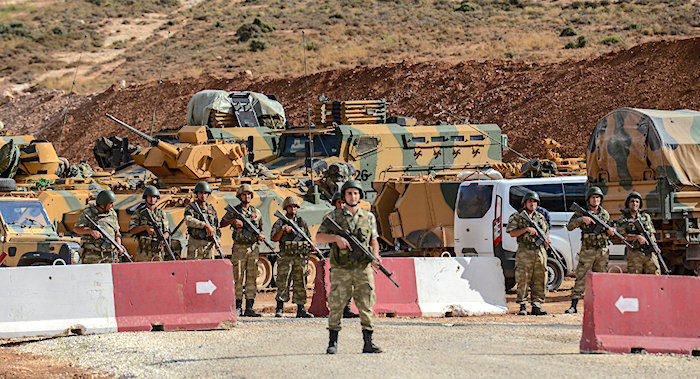 Click to enlarge TurkishTroops Syrian border