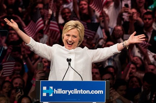 Click to enlarge Hillary Clinton