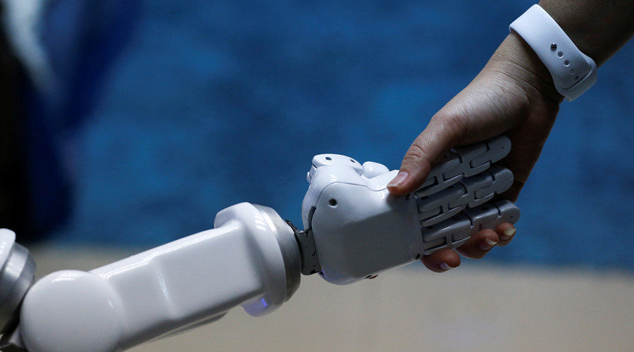 Robot handshake