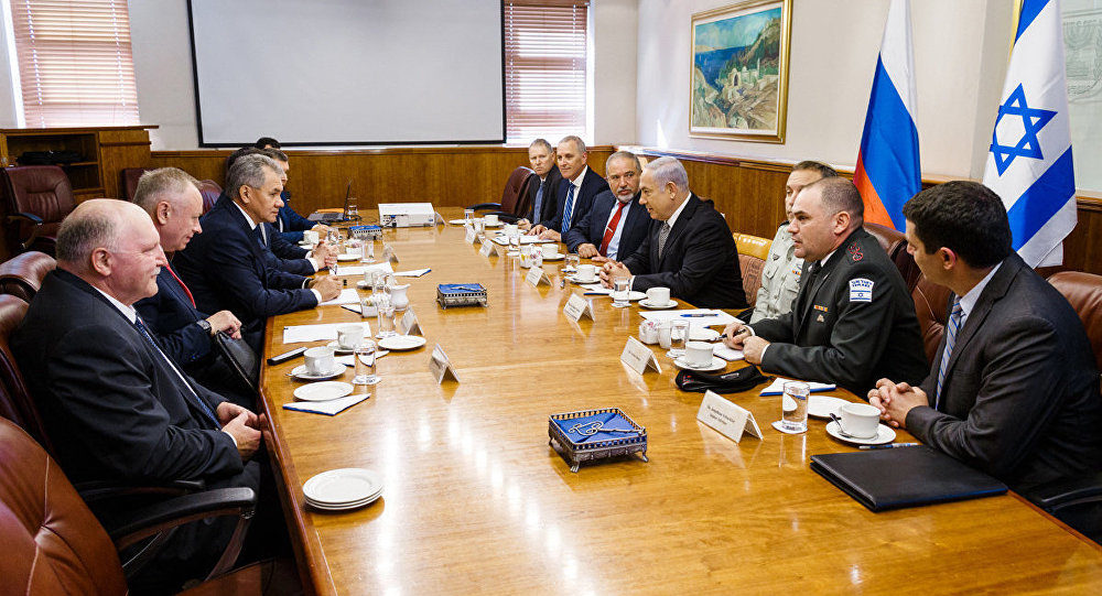 Click to enlarge Netanyahu Shoigu