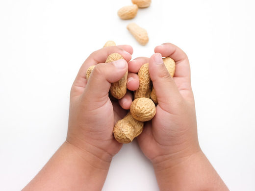 Click to enlarge peanut allergy
