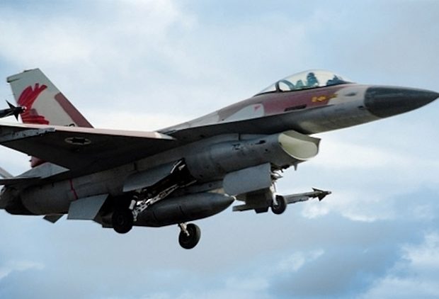 Click to enlarge A fighter jet