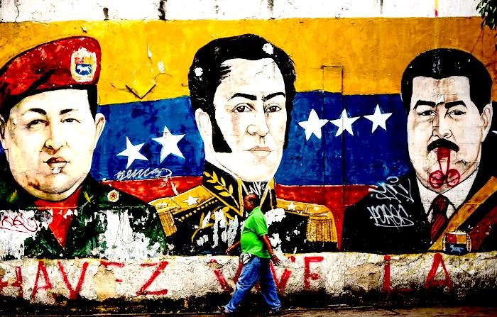 Venezuela wall mural