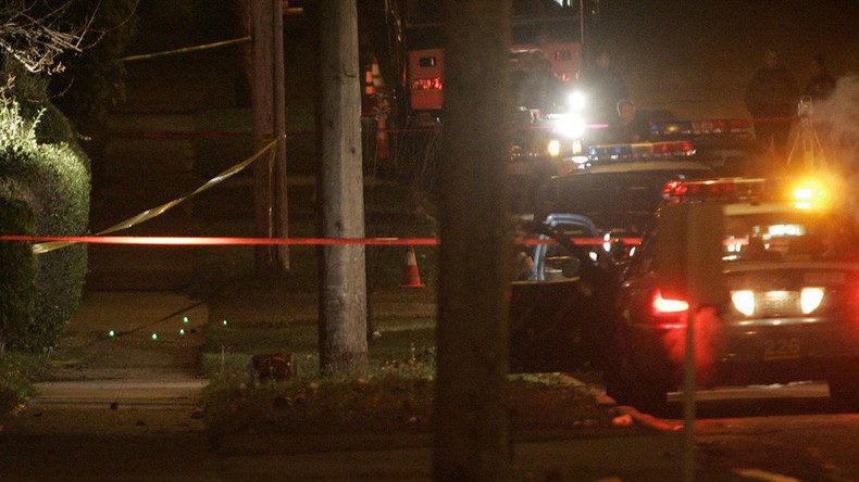 police scene
