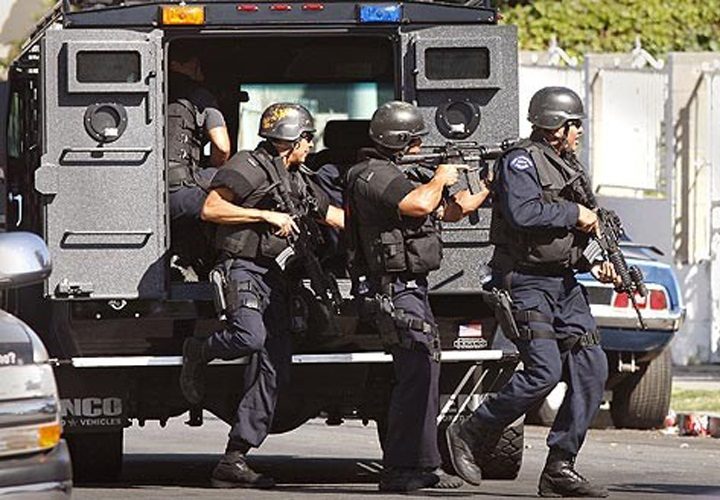 LAPD swat team