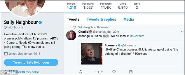 Click to enlarge sally neighbour tweet