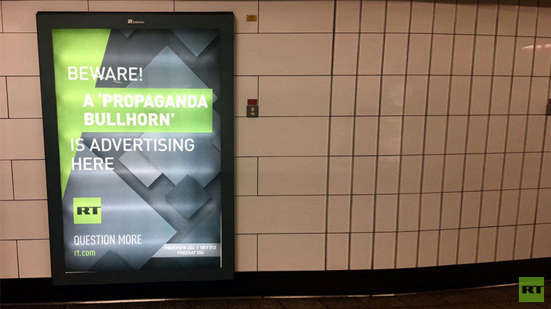 RT London adverts