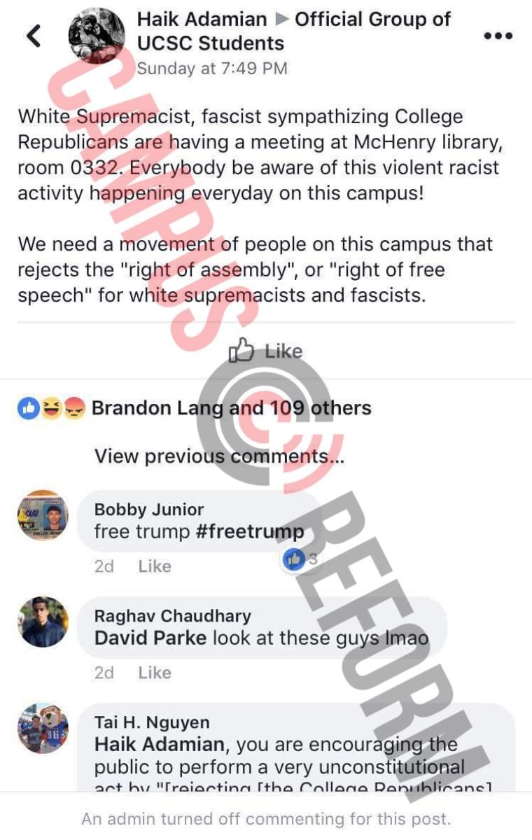 Antifa shut down library