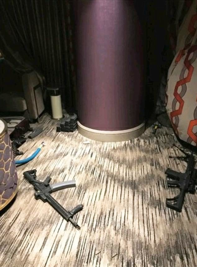 vegas shooting weapons