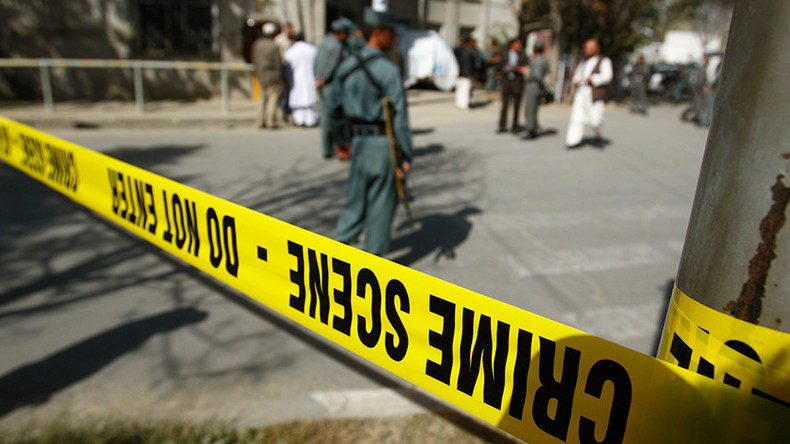 Crime scene at Imam Zaman mosque