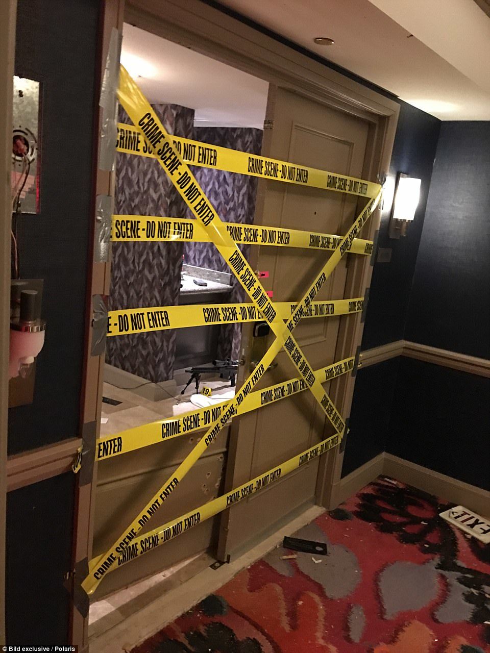 Paddock room door