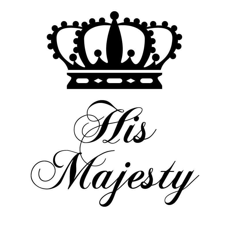 Click to enlarge his majesty