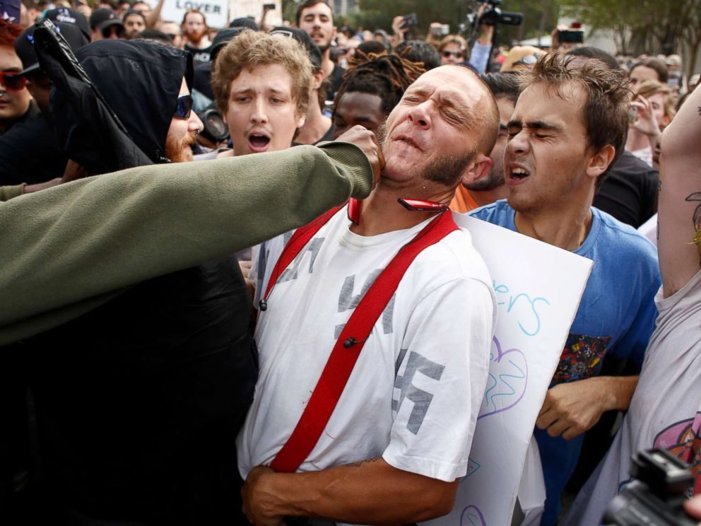 rally violence