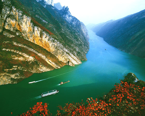 Three Gorges scenic area