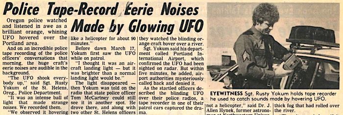 newspaper article