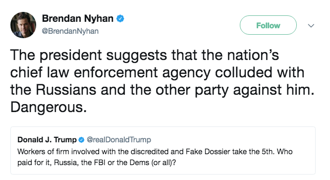 Twitter Trump Russia