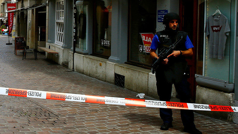 Swiss police officer