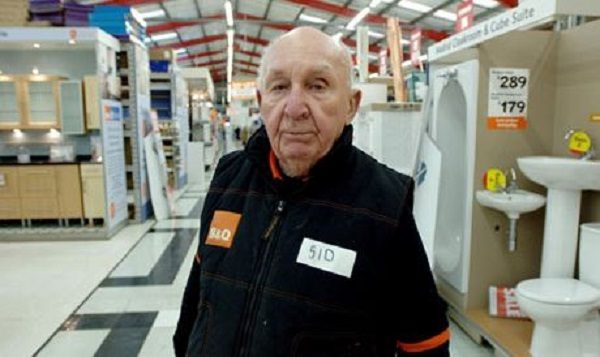 home depot worker